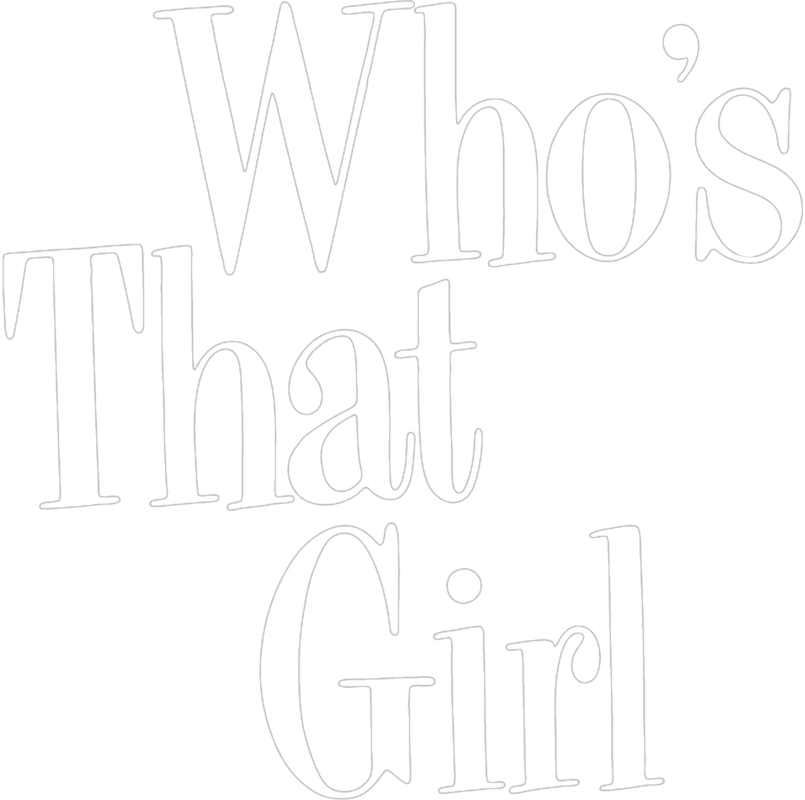Who's That Girl