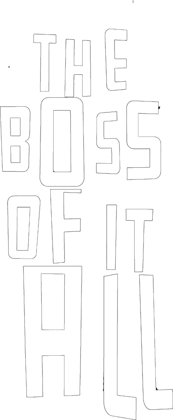 The Boss of It All