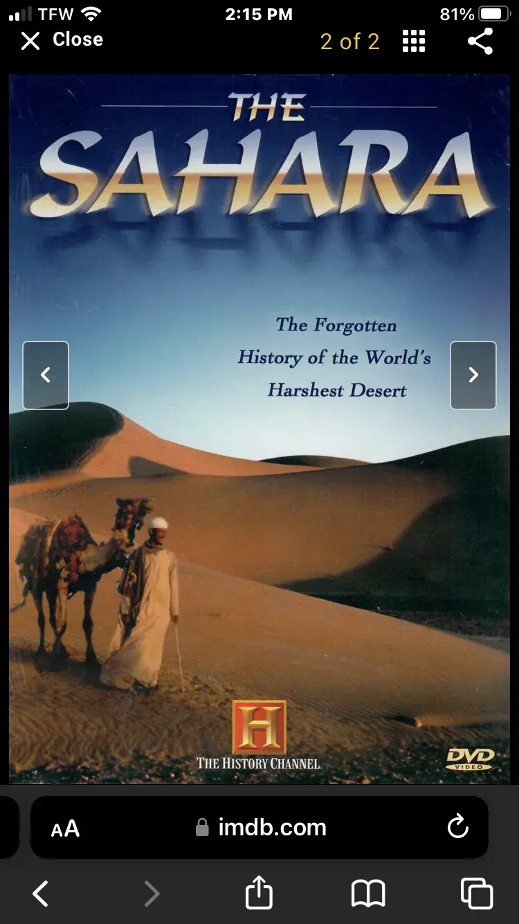 The Sahara: The Forgotten History of the World's Harshest Desert