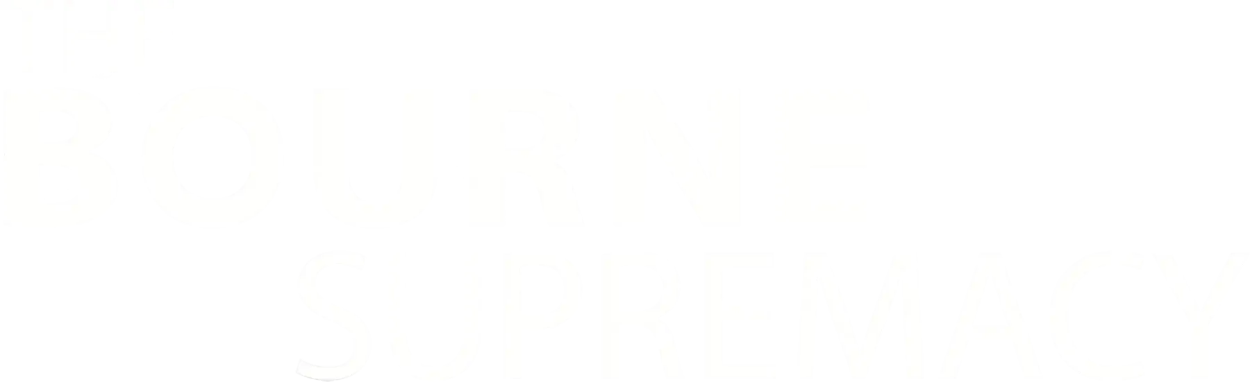 The Bourne Supremacy