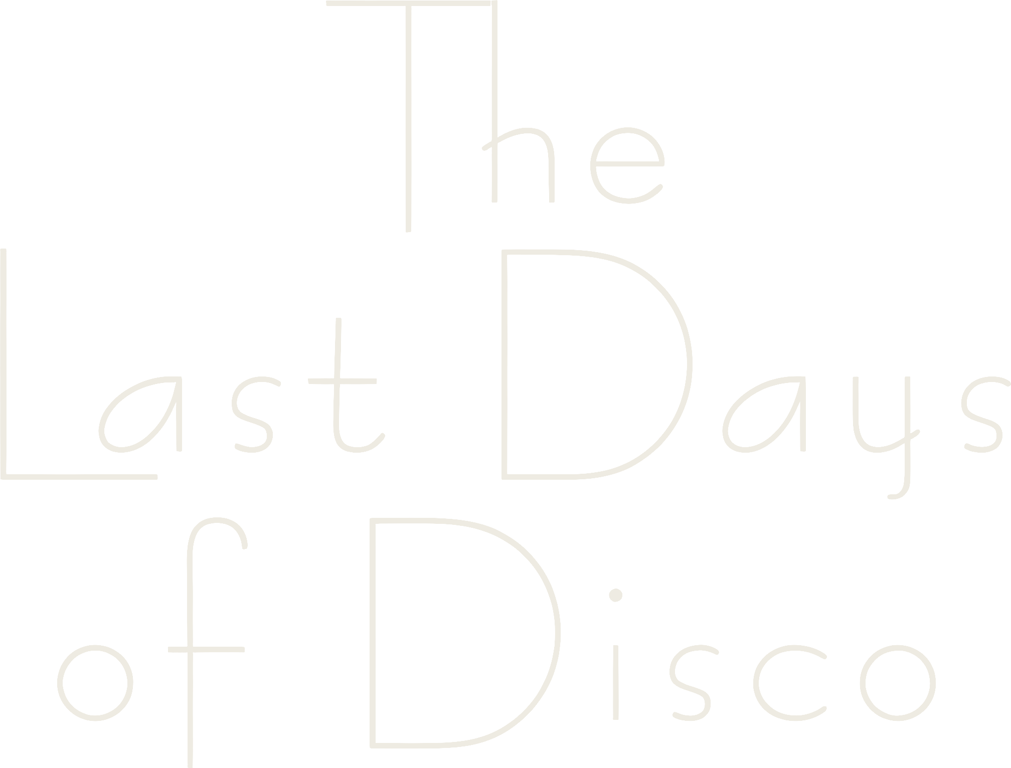 The Last Days of Disco