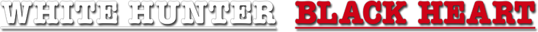 White Hunter, Black Heart