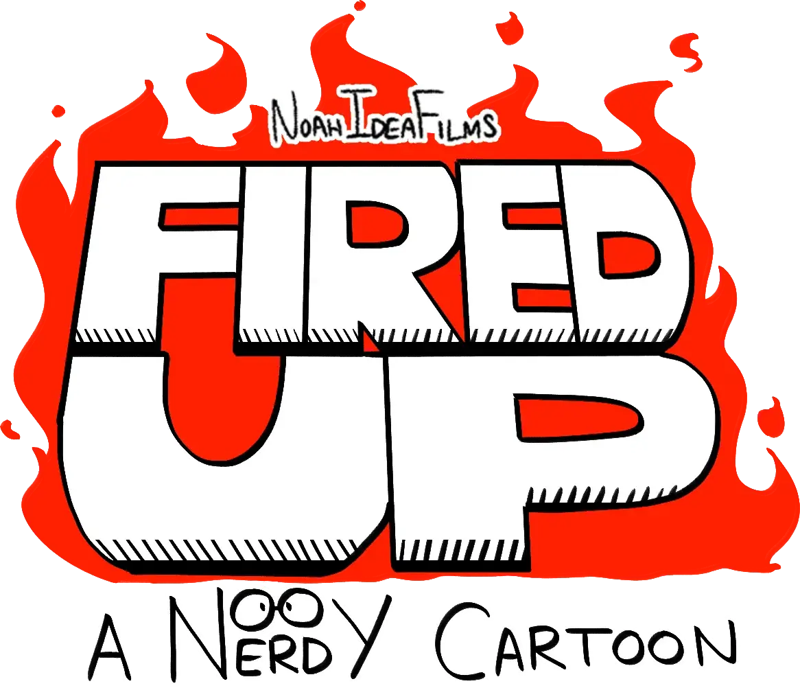 Fired Up: A Nerdy Cartoon