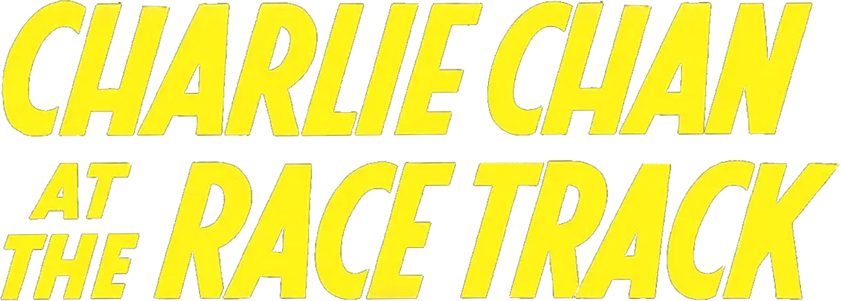 Charlie Chan at the Race Track