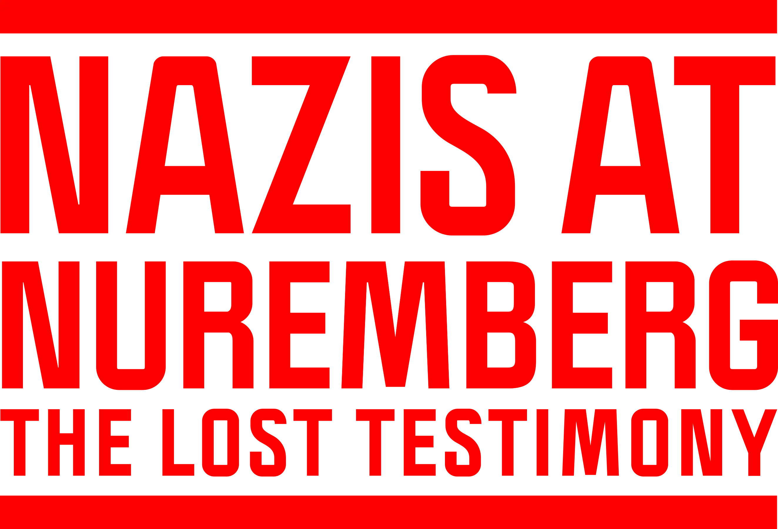 Nazis at Nuremberg: The Lost Testimony