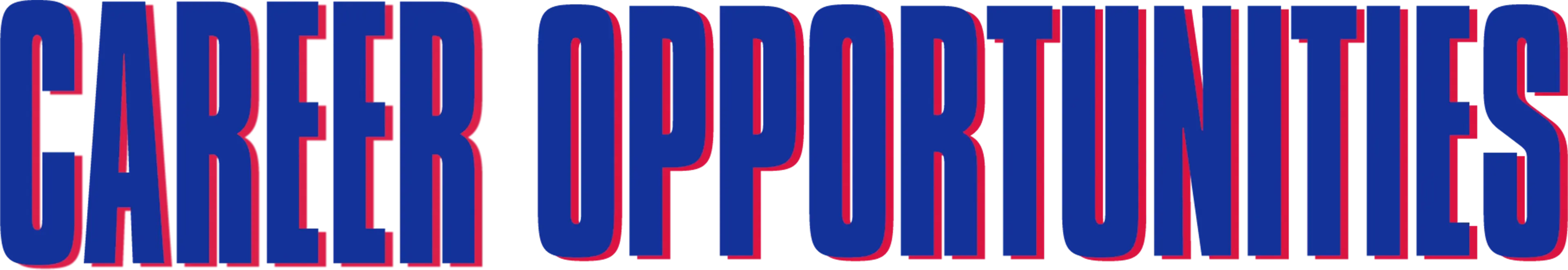 Career Opportunities