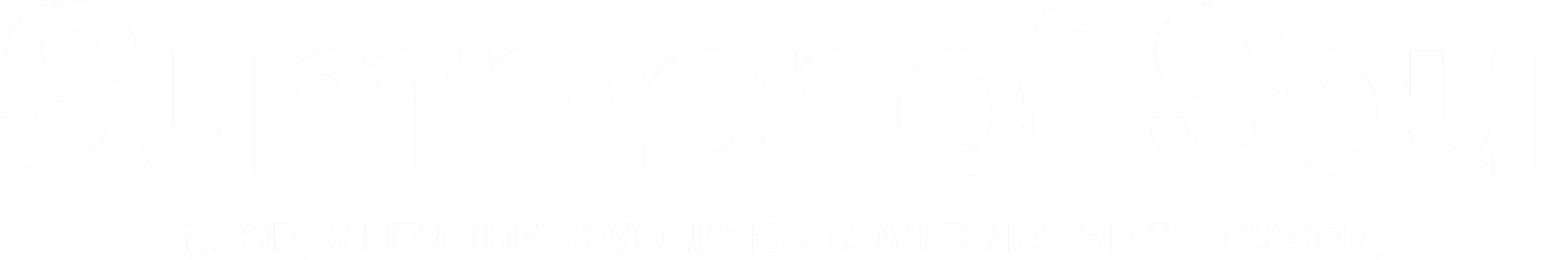 Summer of Soul (...Or, When the Revolution Could Not Be Televised)