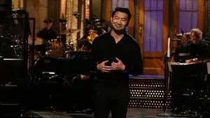 Simu Liu with Saweetie