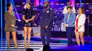 Alesha Dixon, Michelle Visage, Kevin McHale and Jenna Ushkowitz