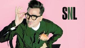 Dan Levy with Phoebe Bridgers