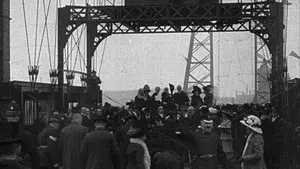 Opening of the Middlesbrough Transporter Bridge