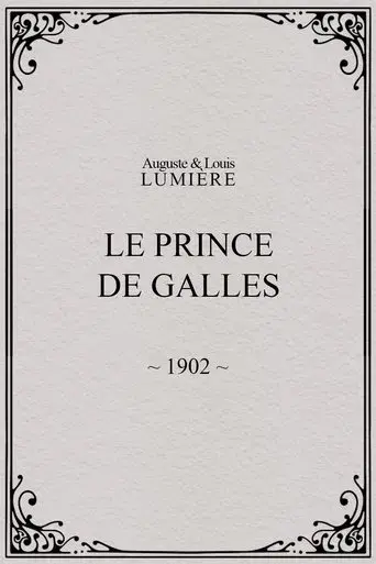 Le prince de Galles